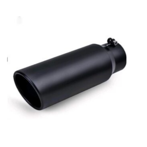 EXHAUST TIP BLACK COLOR 3″INLET 4″ OUT LET