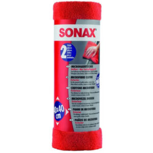 SONAX RED MICROFIBER CLOTH FOR EXTERIOR